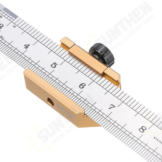 Woodworking 45 Degrees Angle Line Caliber Ruler 300mm Precision Measuring Scribe Tool Woodworking Tool