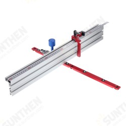 450mm 0-90 Degree Angle Miter Gauge System with 600/800mm Aluminum Alloy Fence and Stop Sawing Assembly Ruler for Table Saw Router Table Miter Saw 450mm 0-90 Degree Angle Miter Gauge System with 600/800mm Aluminum Alloy Fence and Stop Sawing Assembly Ruler for Table Saw Router Table Miter Saw