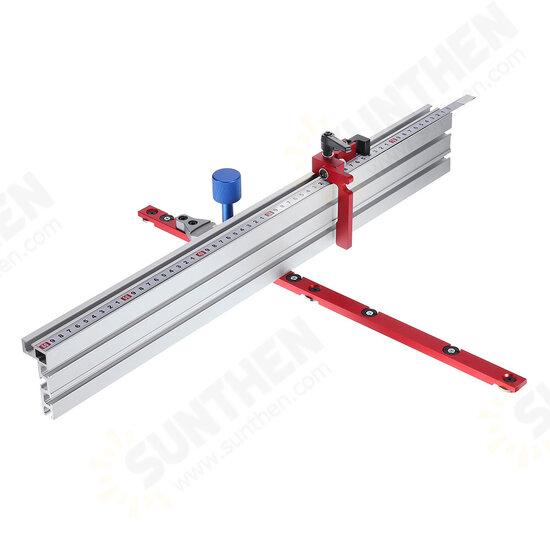 450mm 0-90 Degree Angle Miter Gauge System with 600/800mm Aluminum Alloy Fence and Stop Sawing Assembly Ruler for Table Saw Router Table Miter Saw 450mm 0-90 Degree Angle Miter Gauge System with 600/800mm Aluminum Alloy Fence and Stop Sawing Assembly Ruler for Table Saw Router Table Miter Saw