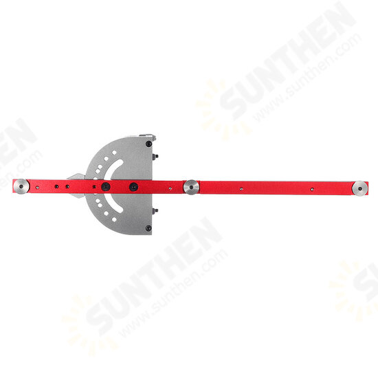 450mm 0-90 Degree Angle Miter Gauge System with 600/800mm Aluminum Alloy Fence and Stop Sawing Assembly Ruler for Table Saw Router Table Miter Saw 450mm 0-90 Degree Angle Miter Gauge System with 600/800mm Aluminum Alloy Fence and Stop Sawing Assembly Ruler for Table Saw Router Table Miter Saw