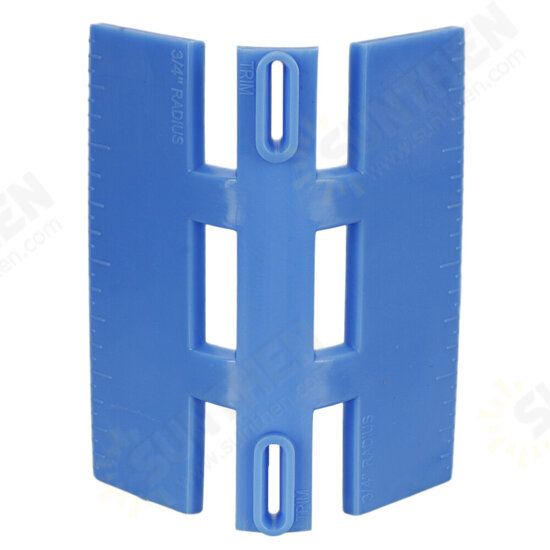 Woodworking Corner Marking Tool Scribe Corner Trim Gauge for Baseboard Chair Rail and Crown Molding