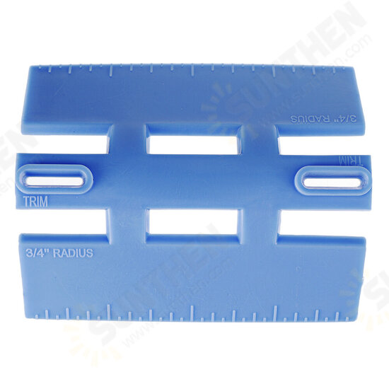 Woodworking Corner Marking Tool Scribe Corner Trim Gauge for Baseboard Chair Rail and Crown Molding