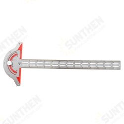 Woodworking Edge Ruler Protractor Angle Protractor Woodworking Scriber Ruler Angle Measure Stainless Steel Carpentry Tool Woodworking Edge Ruler Protractor Angle Protractor Woodworking Scriber Ruler Angle Measure Stainless Steel Carpentry Tool