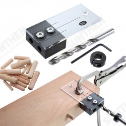 Woodworking Hole Drill Punch Positioner Guide Locator Drilling Fixture Vertical Hole Opener Positioning Tool Woodworking Hole Drill Punch Positioner Guide Locator Drilling Fixture Vertical Hole Opener Positioning Tool