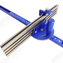 Woodworking Miter Gauge with Profile Fence and Stop Sawing Assembly Ruler for Table Saw Router Table Miter Saw