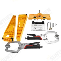 Woodworking Pocket Hole Jig Set 35mm Hinge Hole Opener Drawer Handle Installation Locator For Home-Made Drawer Cabinet Woodworking Install Tools Woodworking Pocket Hole Jig Set 35mm Hinge Hole Opener Drawer Handle Installation Locator For Home-Made Drawer Cabinet Woodworking Install Tools