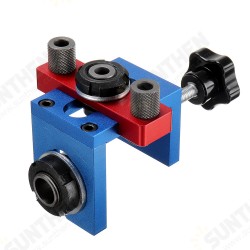 X150 3 in 1 Adjustable Doweling Jig Hole Drilling Guide Locator Woodworking Pocket Fixture Wood Plate Hole Drilling Punching Fixer X150 3 in 1 Adjustable Doweling Jig Hole Drilling Guide Locator Woodworking Pocket Fixture Wood Plate Hole Drilling Punching Fixer