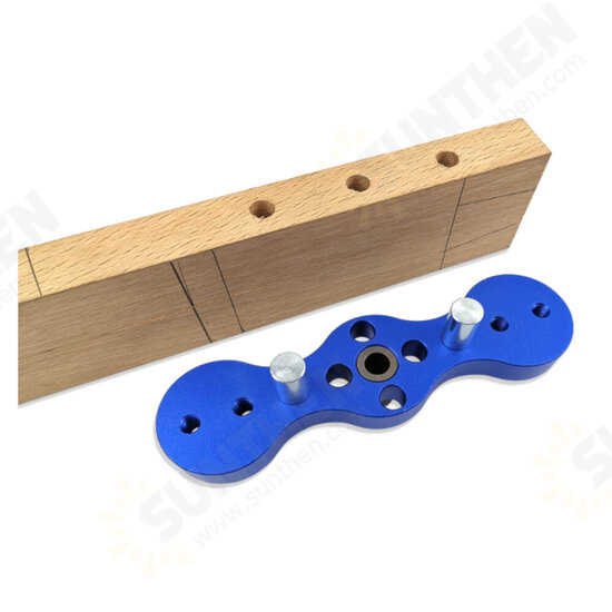 X600-4 Round Dowel Punch Wood Dowelling Self Centering Dowel Jig Drill Guide Kit Woodworking Hole Puncher Locator Carpentry Tools