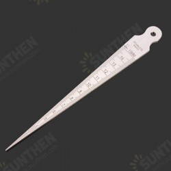 1-15mm/ 1/32-5/8 Inch Stainless Welding Taper Gauge Measure Tool 1-15mm/ 1/32-5/8 Inch Stainless Welding Taper Gauge Measure Tool
