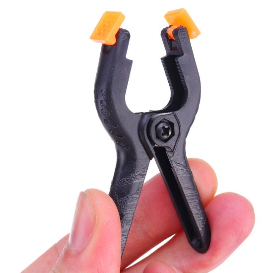 10Pcs 2inch Spring Clamps DIY Woodworking Tools Plastic Nylon Clamp Woodworking Spring Clip Photo Studio Background