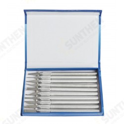 10pcs Professional Carving Chisel Knife Hand Tool Set Stainless Steel Wax Carving Tool 10pcs Professional Carving Chisel Knife Hand Tool Set Stainless Steel Wax Carving Tool