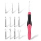 11 In 1 USB LED Light Knitted Crochet Kit DIY Weaving Tool Kits Sweater Sewing Accessories DIY LED Flash Kit