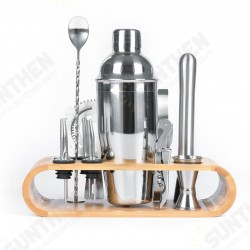 12Pcs 0.75Ltr Stainless Steel Ice Mixer Set Cocktail Shaker Mixer Maker Bar Drink Tools 12Pcs 0.75Ltr Stainless Steel Ice Mixer Set Cocktail Shaker Mixer Maker Bar Drink Tools