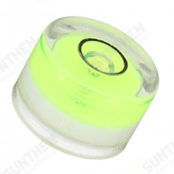 12x7mm Tiny Disc Bubble Spirit Level Round Circle Circular Green Tripod 12x7mm Tiny Disc Bubble Spirit Level Round Circle Circular Green Tripod