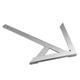 150x130mm Precision Center Centering Square Gauge Guaging Round Bar Marking Finder Tool