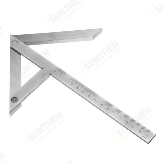 150x130mm Precision Center Centering Square Gauge Guaging Round Bar Marking Finder Tool