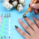 16Pcs Mandala Dotting Tools Set Rock Painting Kit Nail Art Pen Paint Stencil