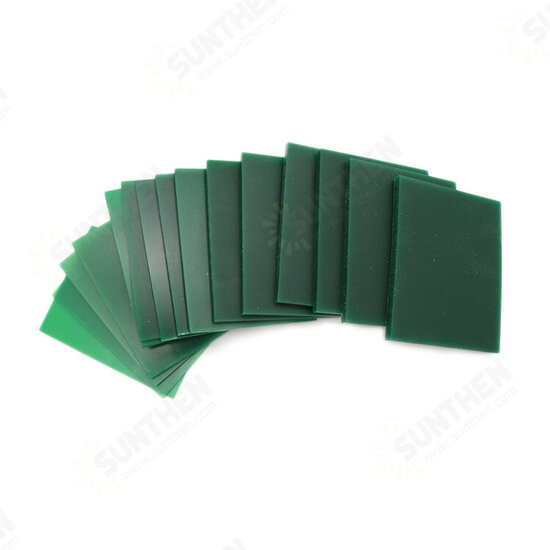 1PCS Jewelry Carving Wax Block Dark Green Hard Sliced Casting Wax Plate Engraving Loaded Wax Bricks For Student Artisans Gold And Silver Jewelry