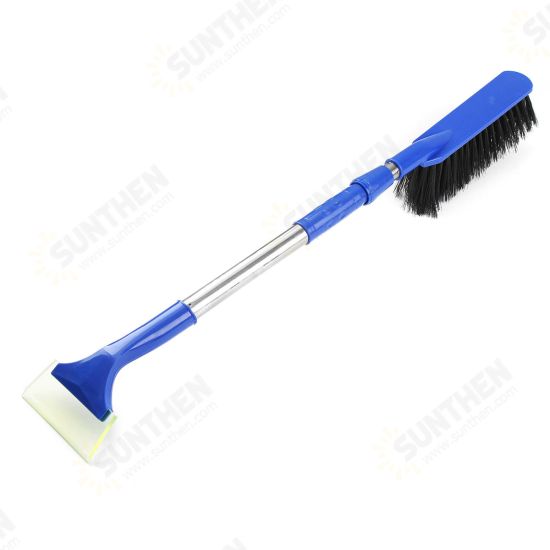 2 in 1 Retractable Snow Brush with Ice Scraper Snow Removaling Shovel Tools