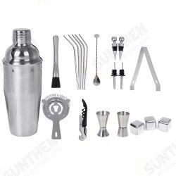 20PCS 750ml Stainless Steel Cocktail Shaker Cocktail Shaker Drink Set Cocktail Shaker 20PCS 750ml Stainless Steel Cocktail Shaker Cocktail Shaker Drink Set Cocktail Shaker