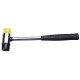 30mm Double Face Soft Tap Rubber Hammer Mallet DIY Leather Tool