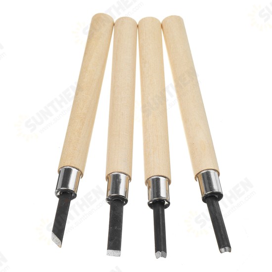 3/4/5/6/8Pcs Wood Carving Tool Chisels Set WoodCarving Kit Woodcut Craft Hand Tools