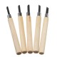 3/4/5/6/8Pcs Wood Carving Tool Chisels Set WoodCarving Kit Woodcut Craft Hand Tools