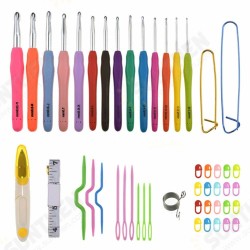 49pcs Bag Crochet Combination Tool Crochet Set 49pcs Bag Crochet Combination Tool Crochet Set