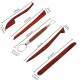 5 pcs Pottery Clay Wax Ceramics Modeling Sculpture wood carving Tools Set