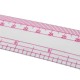 55cm Plastic Curve Metric Sewing Ruler Dressmaking Tailor Ruler Drawing Curve Ruler Measure Tool