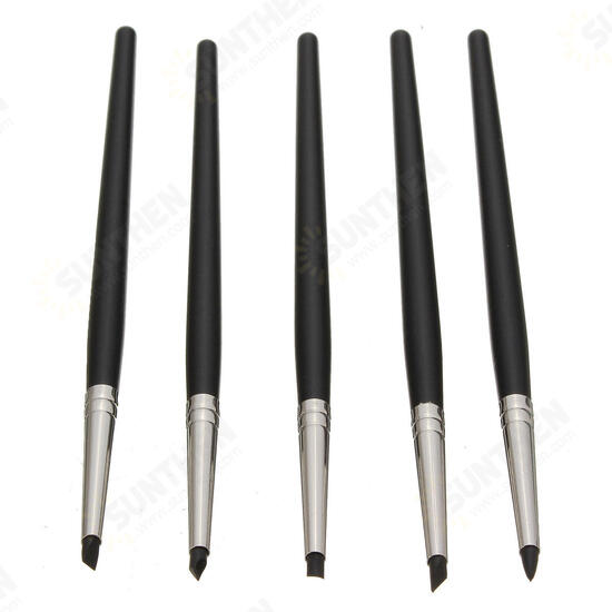 5Pcs Clay Flexible Sculpting Shapers Pottery Tools Ceramic Modeling Tool Kit