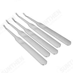 5Pcs V Shaped Hand Working Leather Groover Edge Beveler Skiving Craft DIY Tool 5Pcs V Shaped Hand Working Leather Groover Edge Beveler Skiving Craft DIY Tool