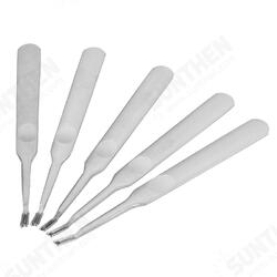 5Pcs V Shaped Hand Working Leather Groover Edge Beveler Skiving Craft DIY Tool 5Pcs V Shaped Hand Working Leather Groover Edge Beveler Skiving Craft DIY Tool
