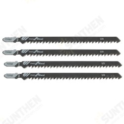 5pcs HCS T Shank Saw Blades Wood Plastics Plywood Cuttingtools for Jigsaw 5pcs HCS T Shank Saw Blades Wood Plastics Plywood Cuttingtools for Jigsaw