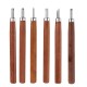 6/10/12Pcs Wood Stone Carving Chisels Hand Woodworking Kit Cutter Tools Set