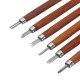 6/10/12Pcs Wood Stone Carving Chisels Hand Woodworking Kit Cutter Tools Set