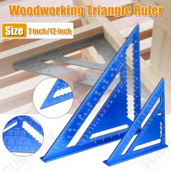 7''/12'' Aluminum Alloy Speed Quick Roofing Rafter Angle Triangle Ruler Woodwork Tool 7''/12'' Aluminum Alloy Speed Quick Roofing Rafter Angle Triangle Ruler Woodwork Tool