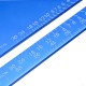 7/12inch Metric/Imperia Aluminum Alloy Triangle Angle Protractor Ruler Woodworking Tool