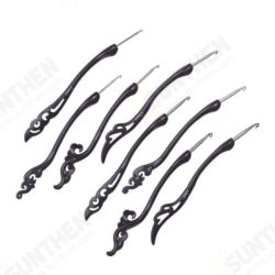 8PCS Aluminum Soft Handle Needles Knit Weave Craft Yarn Crochet Hooks Set 8PCS Aluminum Soft Handle Needles Knit Weave Craft Yarn Crochet Hooks Set