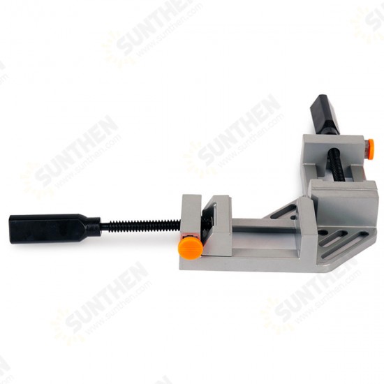 90° Right Angle Aluminum Alloy Woodworking Clamp with Single/Double Handle Vice Holder Tools