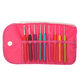 9/11/12Pcs Crochet Hook Set Knitting Needle Yarn Handle Organiser Case Set Tool