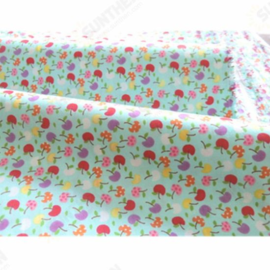 9Pcs DIY Bundles Fabric Fat Quarters Cotton Florals Gingham Craft Quilt Sewing