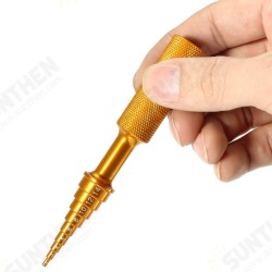 Aluminum Alloy Rigid Dedicated Bearing Disassembler Gold / Grey for 2-14mm Bearing Aluminum Alloy Rigid Dedicated Bearing Disassembler Gold / Grey for 2-14mm Bearing