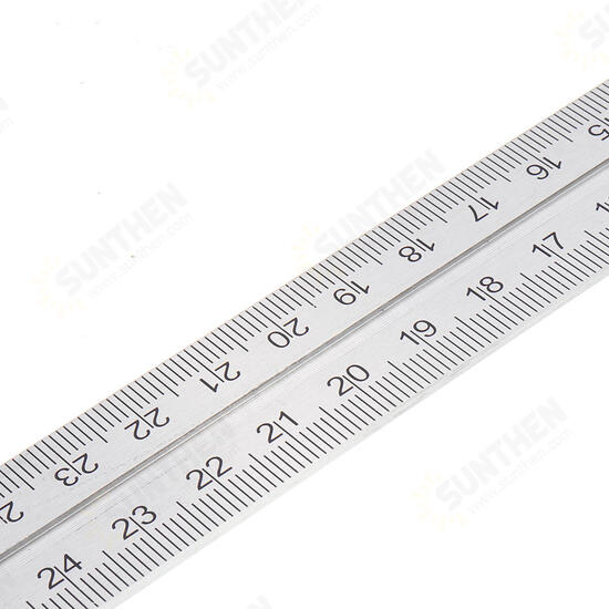 300mm Adjustable Combination Square Angle Ruler 45/90 Degree with Bubble Level Multifunctional Gauge Measuring Tools