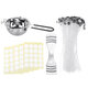 Candle Making Tool DIY Candle Material Stainless Steel Wax Pot Scale Wax Cup Set