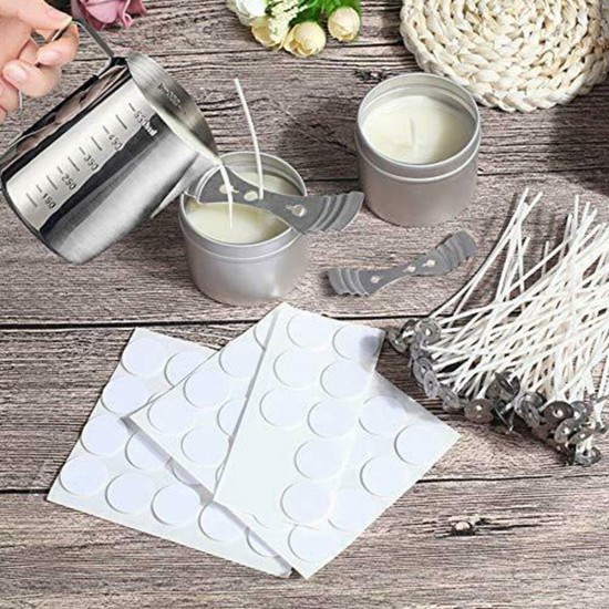 Candle Making Tool DIY Candle Material Stainless Steel Wax Pot Scale Wax Cup Set