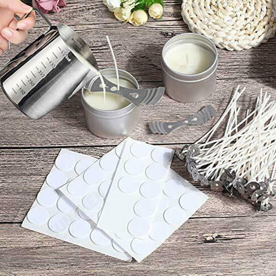 Candle Making Tool DIY Candle Material Stainless Steel Wax Pot Scale Wax Cup Set