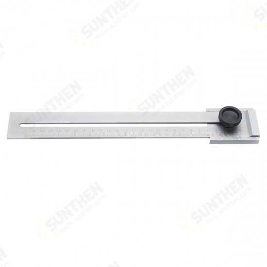 Carbon Steel 0.1mm Precision Parallel Ruler Marker Marking Gauge Line Ruler 250mm