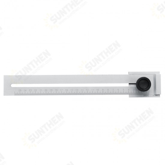 Carbon Steel 0.1mm Precision Parallel Ruler Marker Marking Gauge Line Ruler 250mm