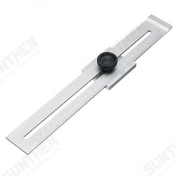 Carbon Steel 0.1mm Precision Parallel Ruler Marker Marking Gauge Line Ruler 250mm Carbon Steel 0.1mm Precision Parallel Ruler Marker Marking Gauge Line Ruler 250mm